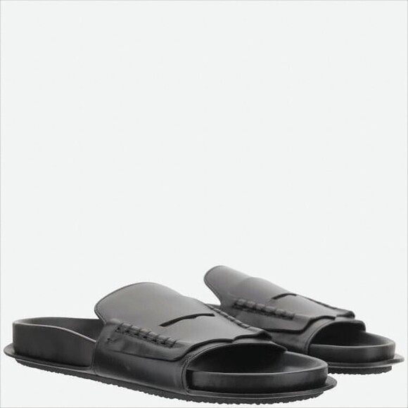 Jacquemus Minimalist Black Slip-On Mules With Contoured Footbed - NWT - Picture 2 of 5